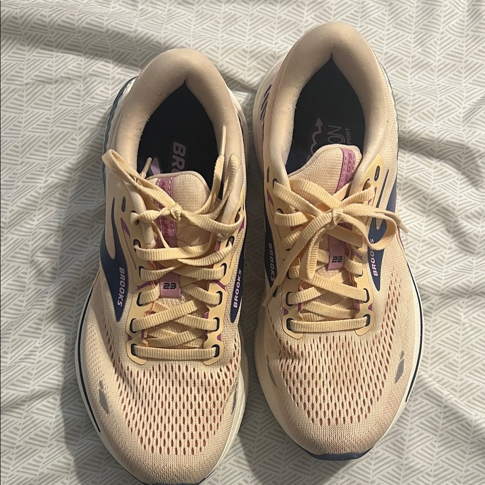 Brooks Women's Adrenaline  - orange and Purple
